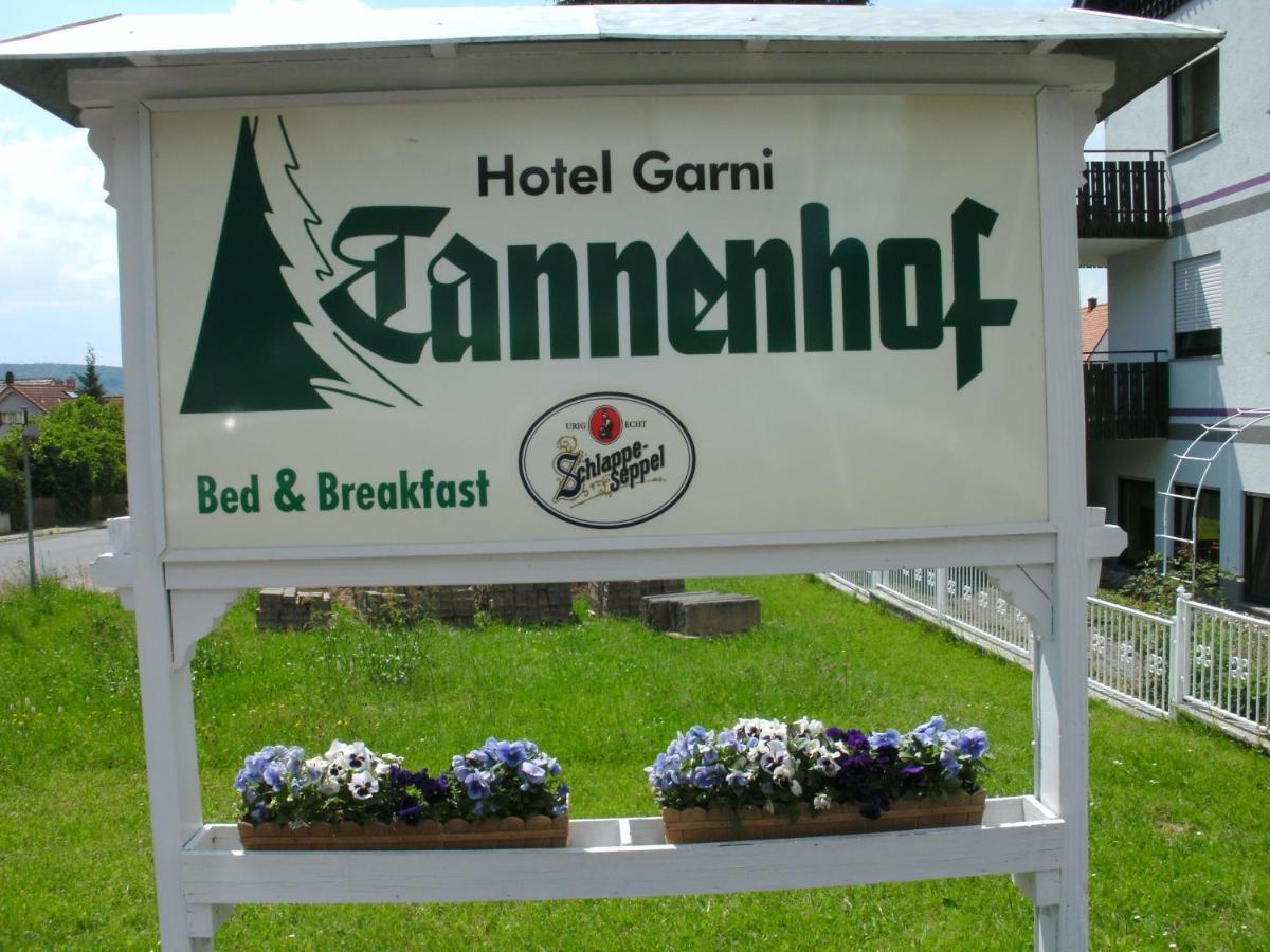 Hotel Tannenhof Erlenbach am Main Eksteriør billede